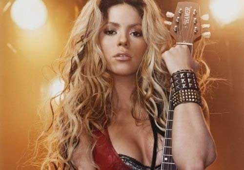 Shakira nahá. Fotka - 4