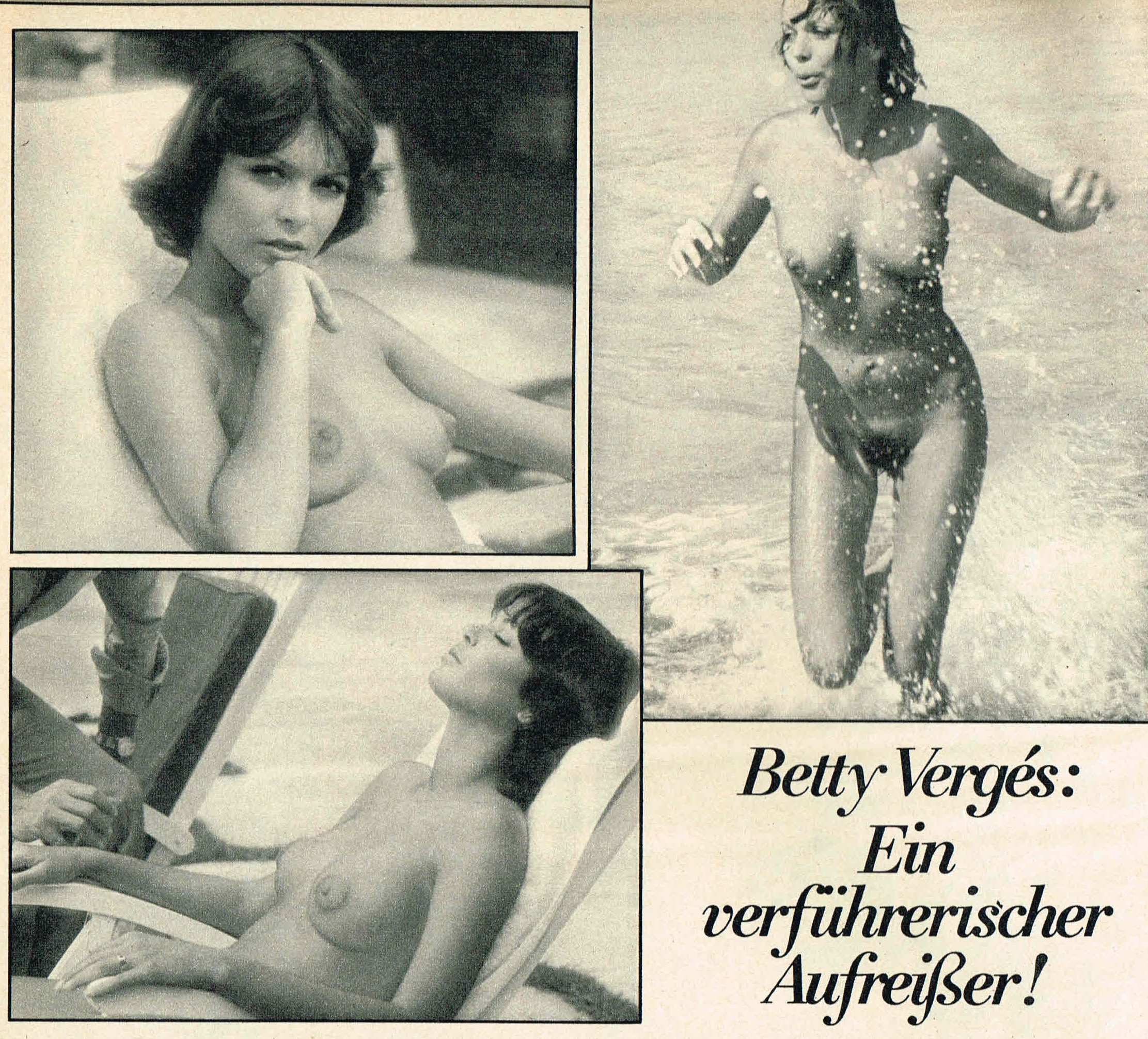 Betty Vergès Nackt und Sexy. Foto - 4